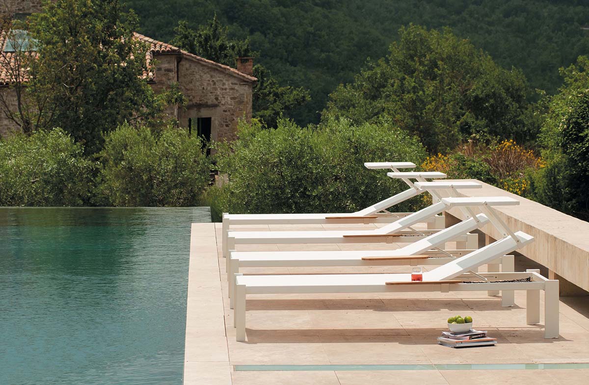 Shine Accessoire Sunbed Armleuning Teak