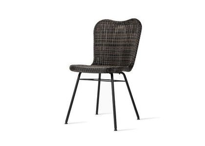 Lena Dining chair - steel A base