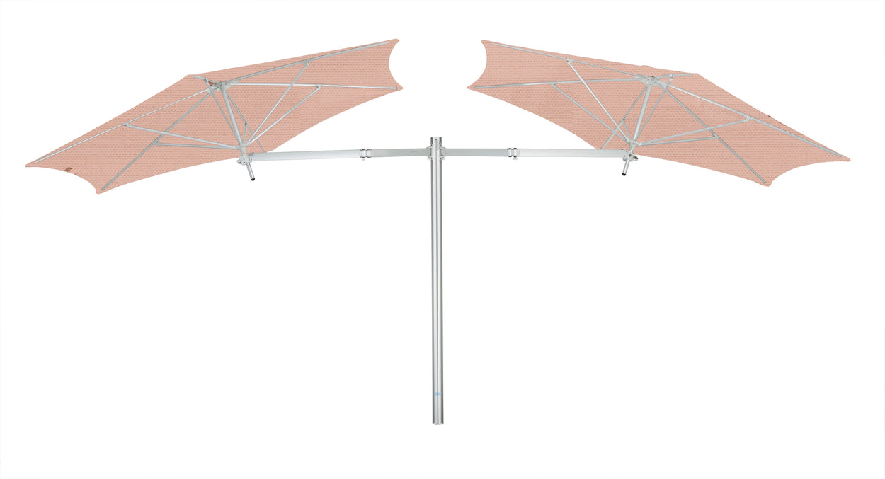 Paraflex standaard - DUO parasol - Rond