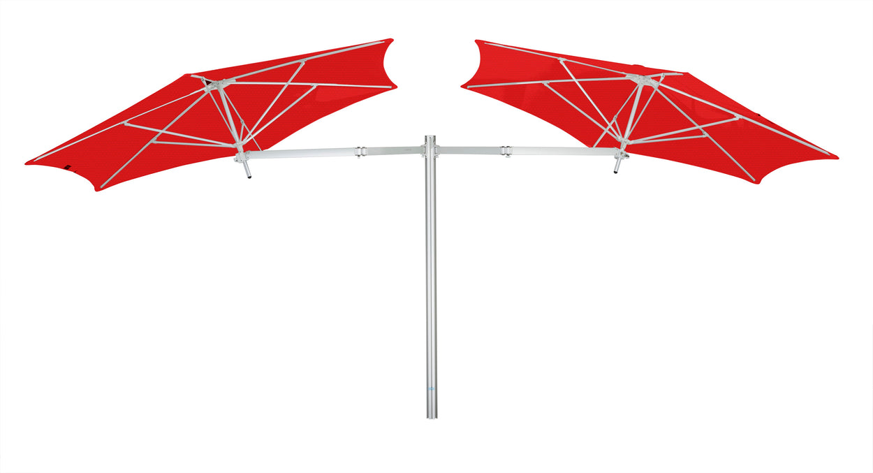 Paraflex standaard - DUO parasol - Rond