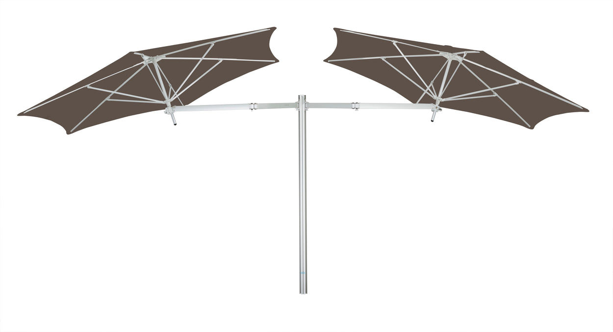 Paraflex standaard - DUO parasol - Rond