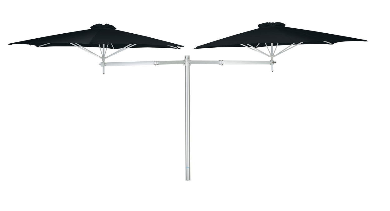 Paraflex standaard - DUO parasol - Rond
