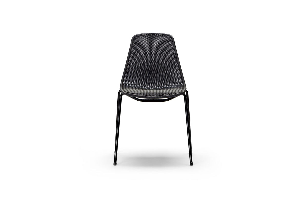 Basket chair outdoor - Black