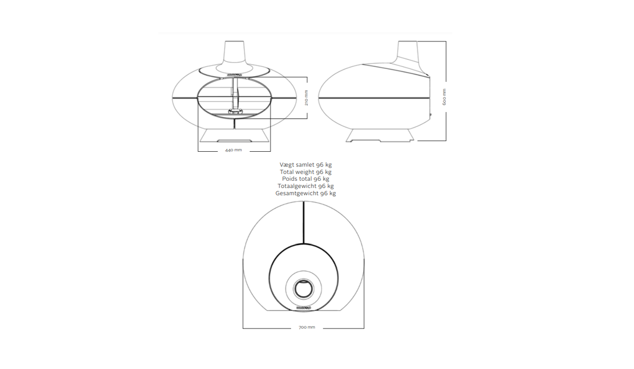 Forno terrashaard/pizzaoven