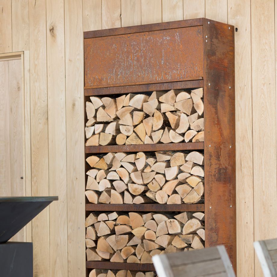Wood Storage 100 - Corten
