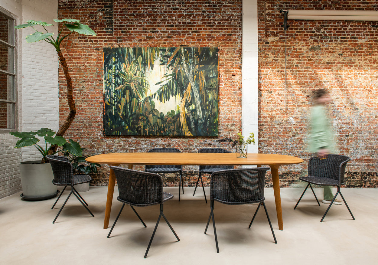 Kaki armchair
