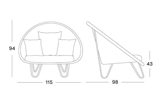 Gipsy Lounge chair
