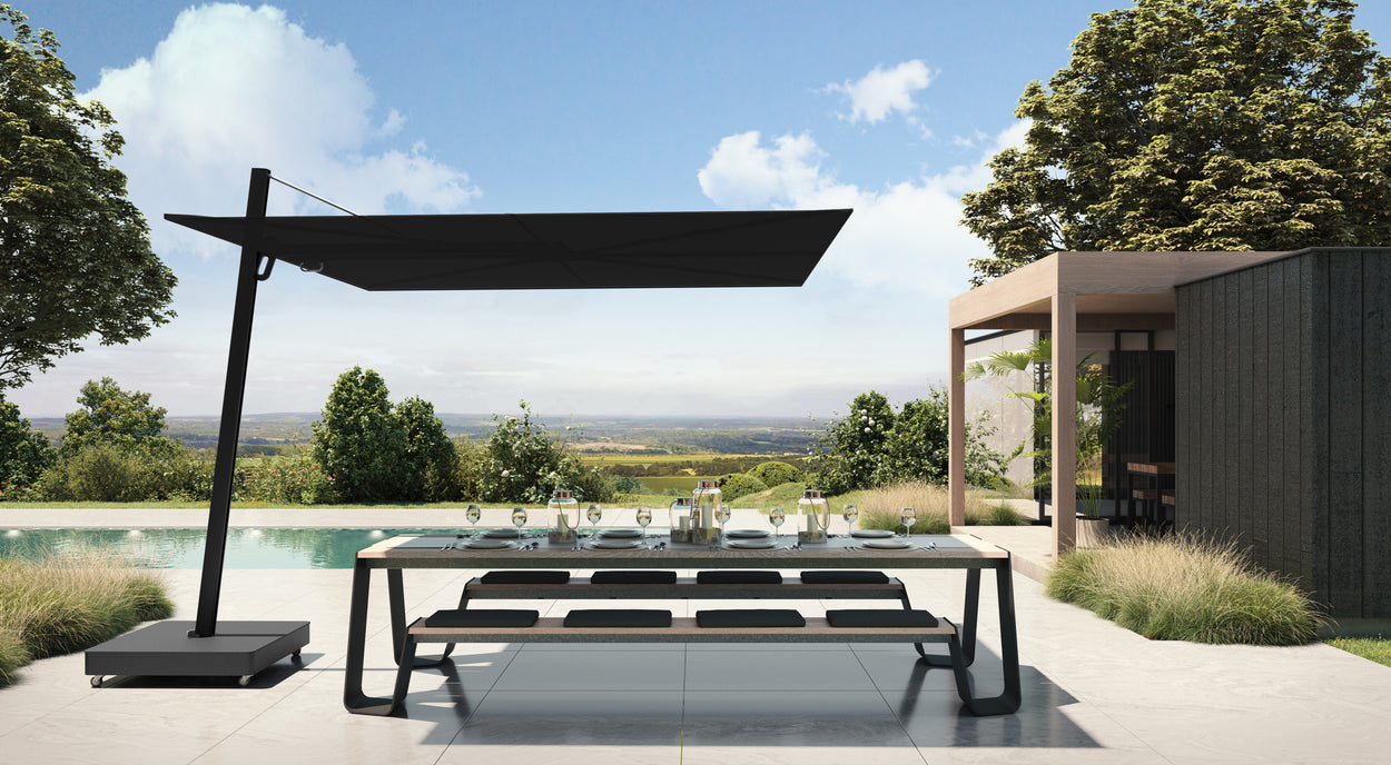 Versa UX - zwevende parasol 3 m - FORWARD 80°