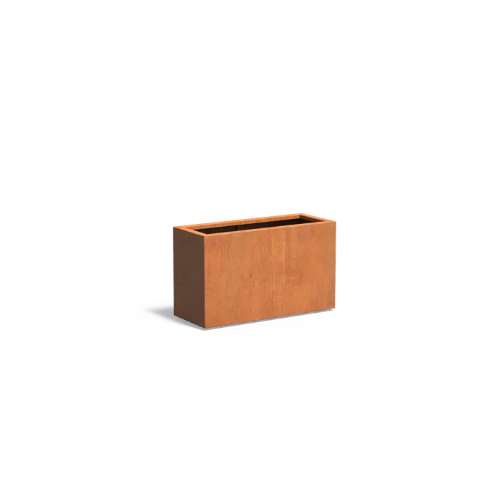 Buitenpotten Carrez standaard - Cortenstaal - rechthoek