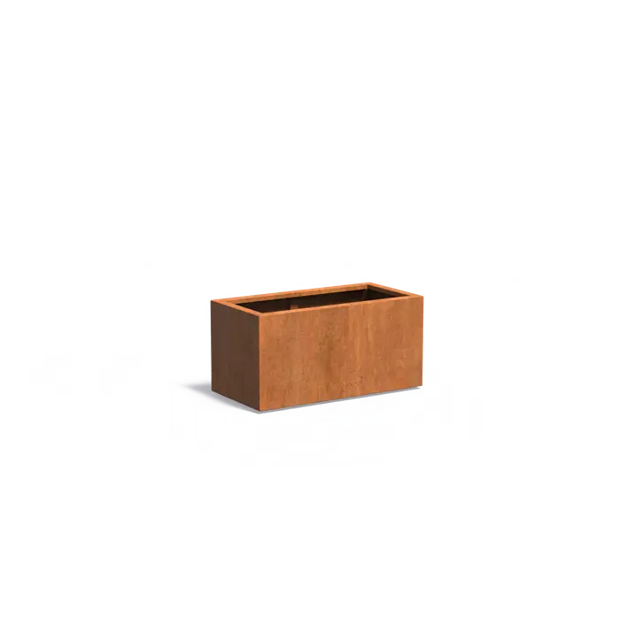 Buitenpotten Carrez standaard - Cortenstaal - rechthoek
