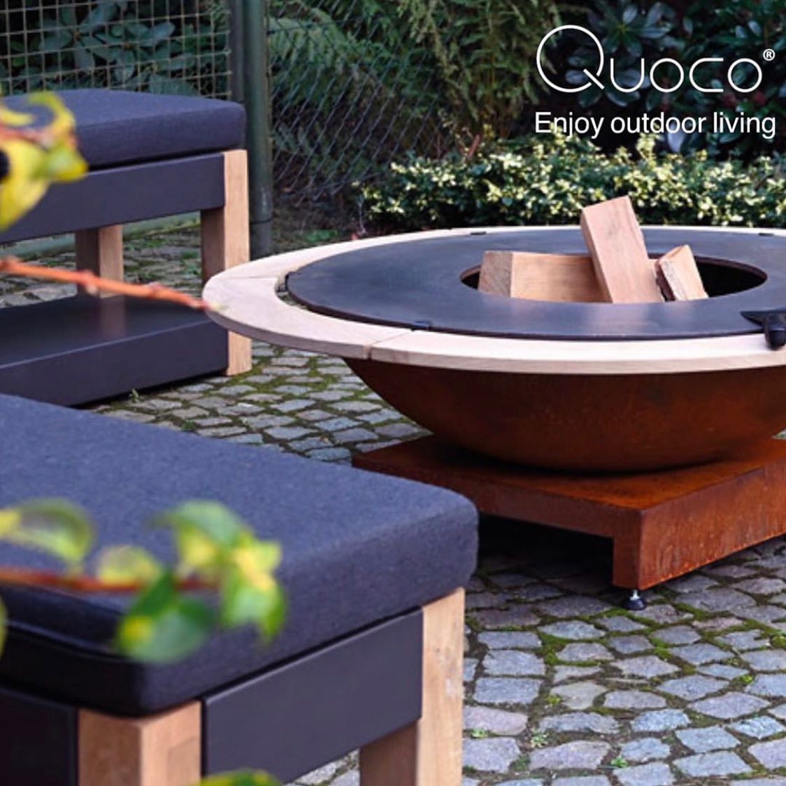 Piatto Basso Large 94cm - Dark grey