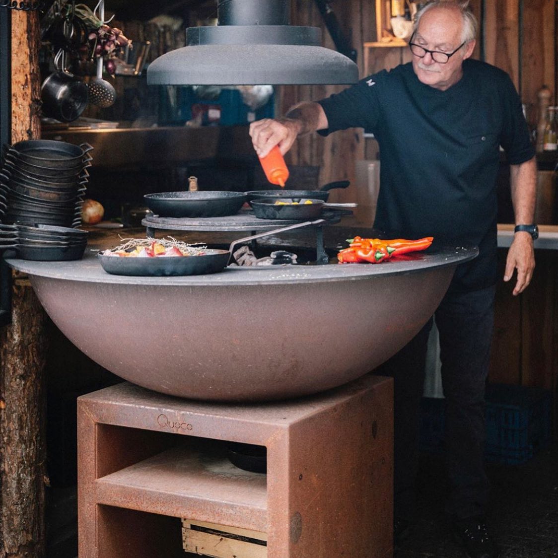 Piatto X-Large 130cm - Dark grey