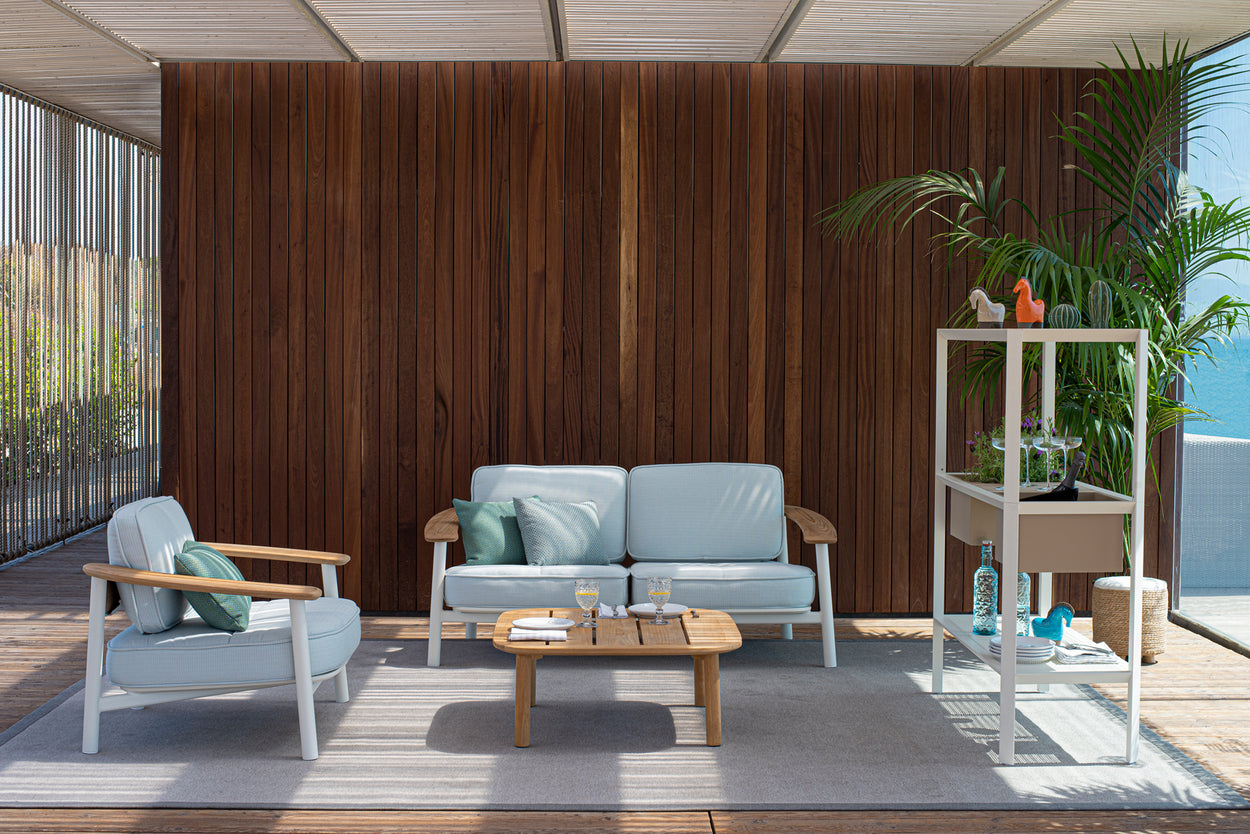 Twins coffee table Teak