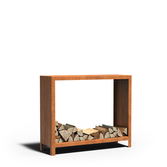 Logg Houtopslag hoog - Corten