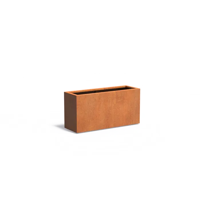 Buitenpotten Carrez standaard - Cortenstaal - rechthoek