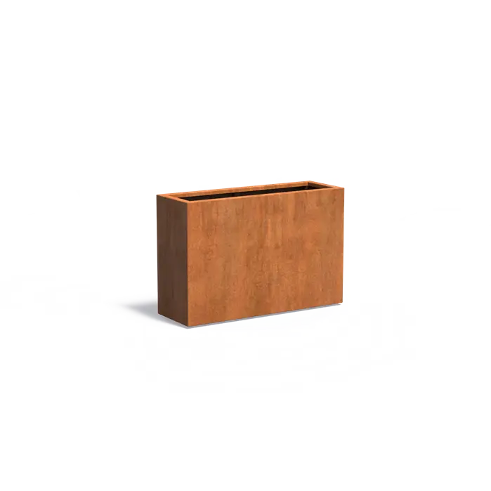 Buitenpotten Carrez standaard - Cortenstaal - rechthoek