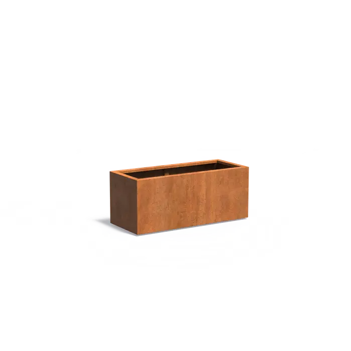 Buitenpotten Carrez standaard - Cortenstaal - rechthoek