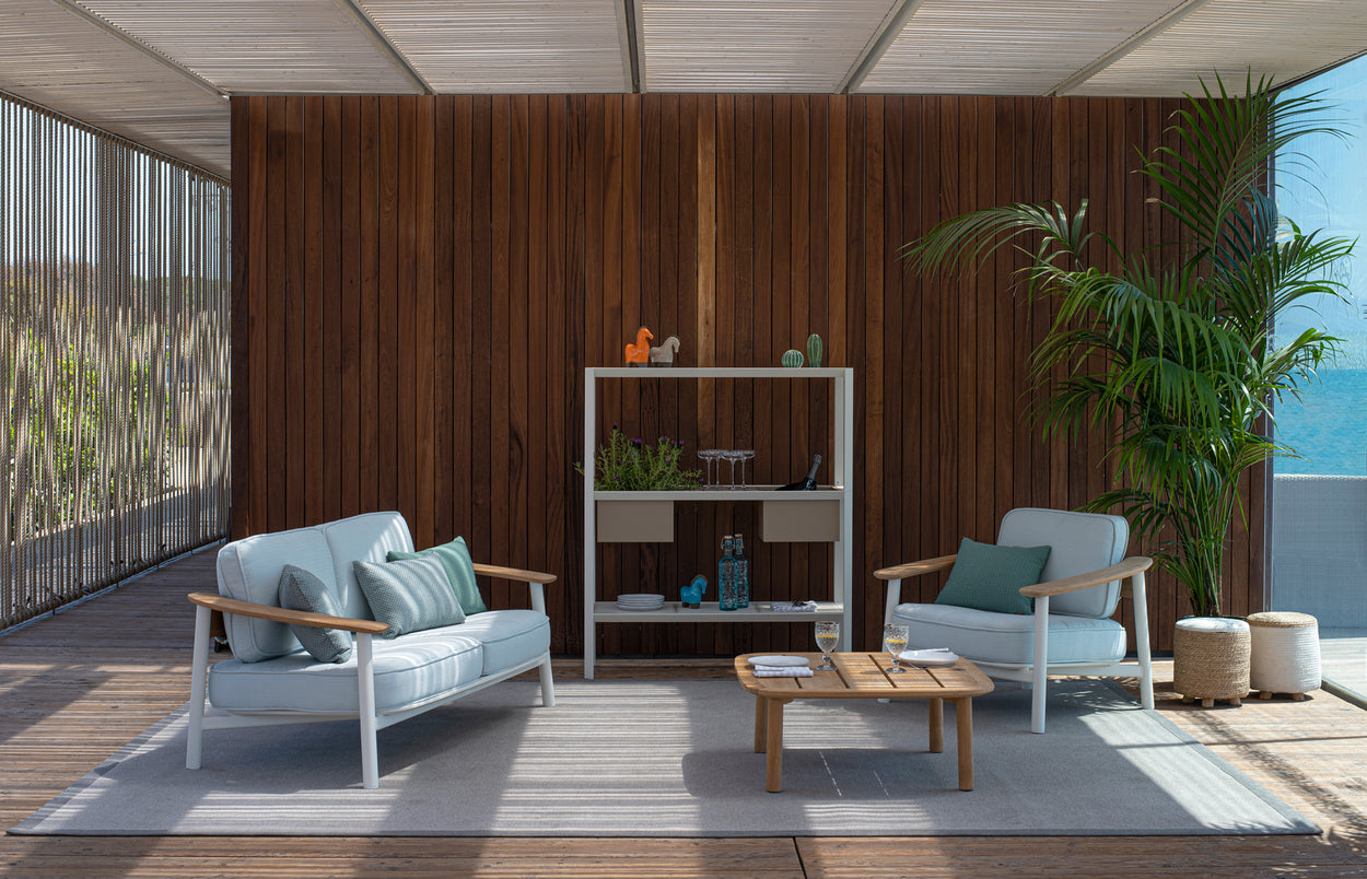 Twins coffee table Teak