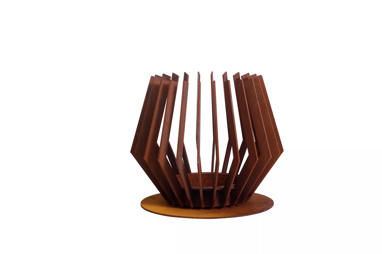 Anemone Fire pit - 3 sizes - corten of black