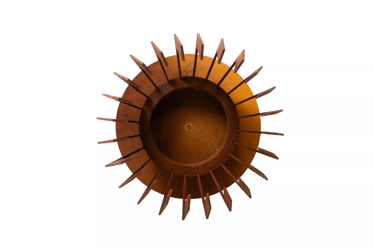 Anemone Fire pit - 3 sizes - corten of black
