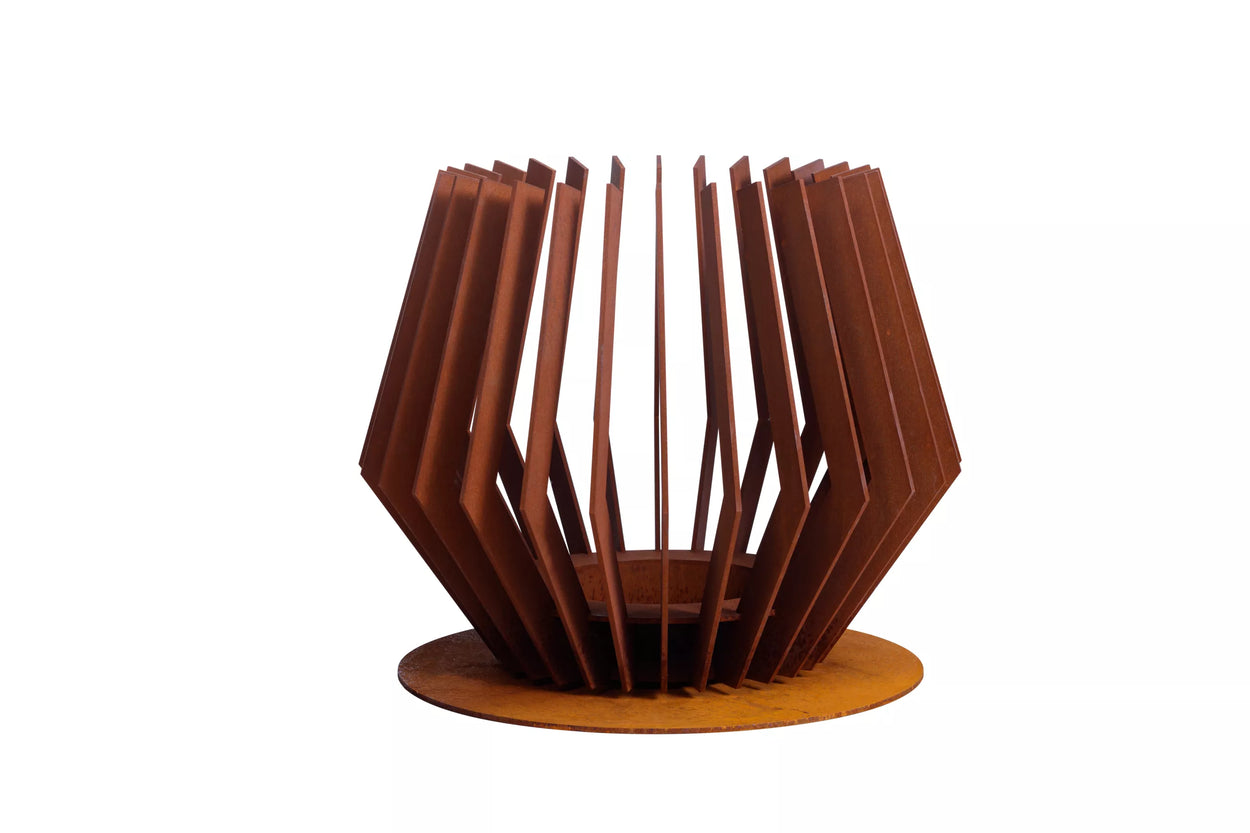 Anemone Fire pit - 3 sizes - corten of black