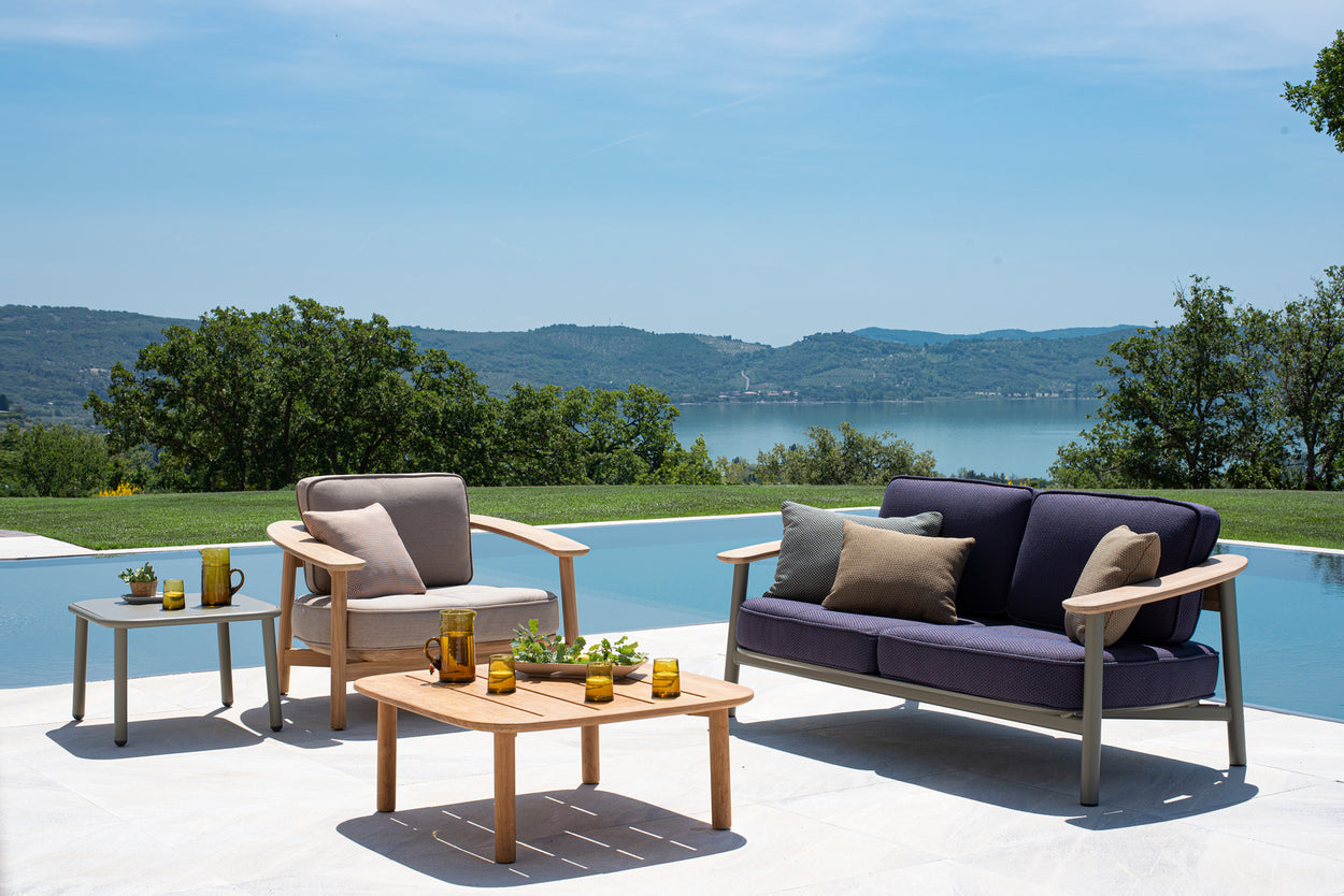 Twins coffee table Teak