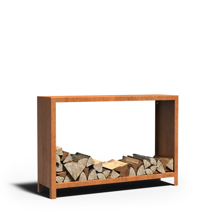 Logg Houtopslag hoog - Corten