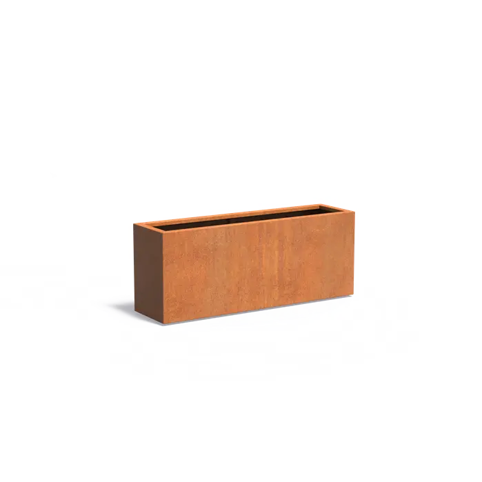 Buitenpotten Carrez standaard - Cortenstaal - rechthoek