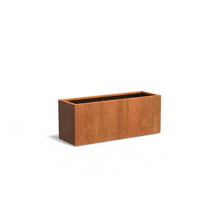 Buitenpotten Carrez standaard - Cortenstaal - rechthoek