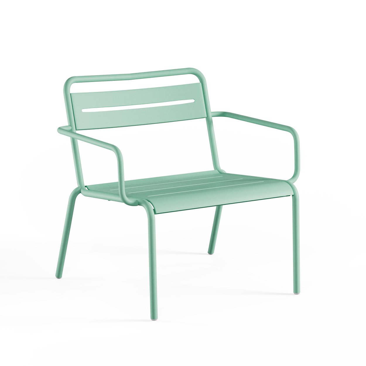 Star Lounge chair Aluminium / 2 stuks