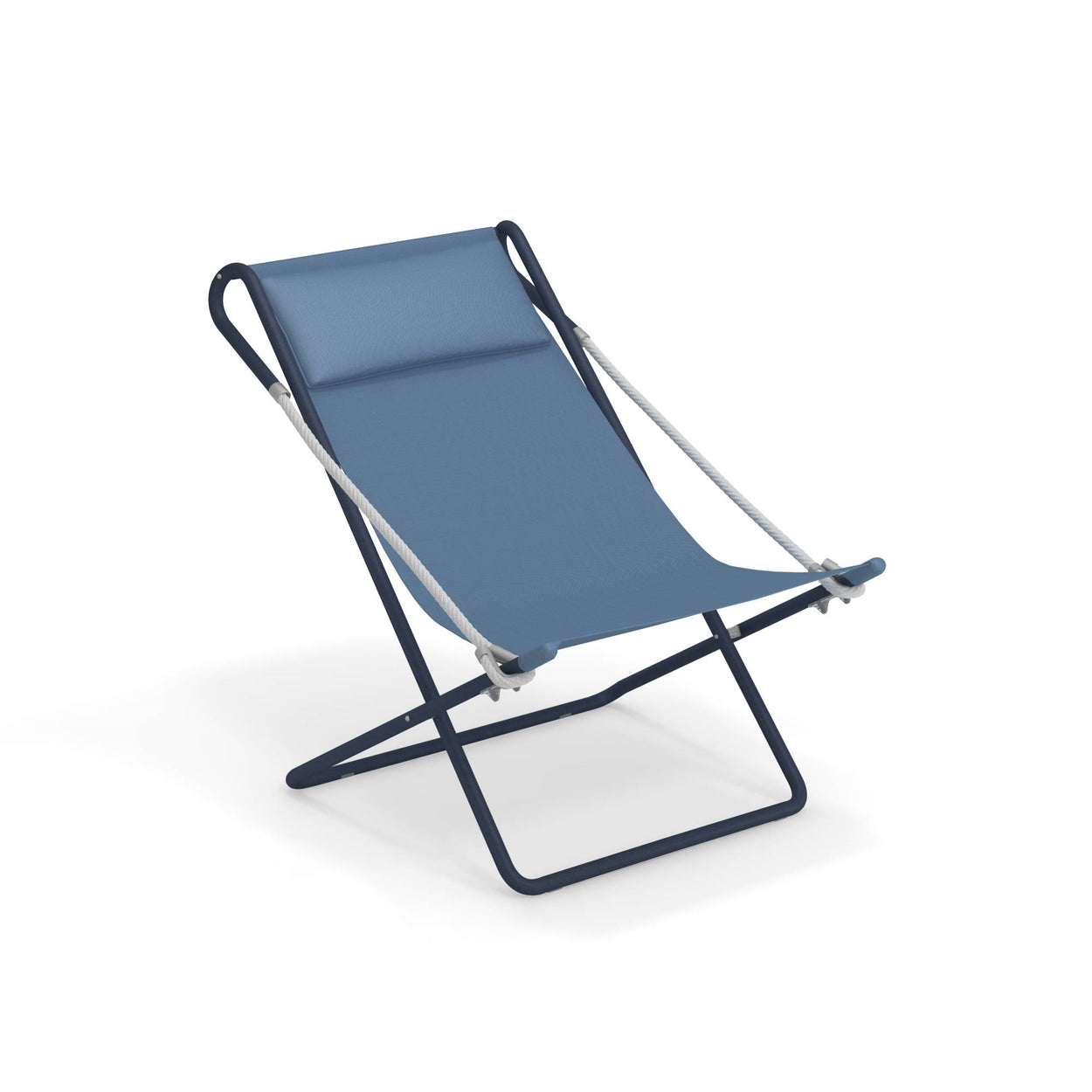 Vetta Deck chair met hoofdsteun kussen