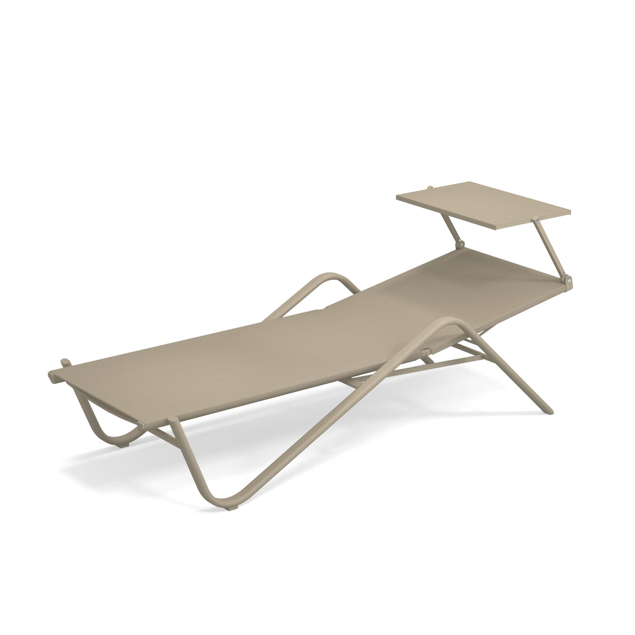 Holly Sunbed met verborgen wielen