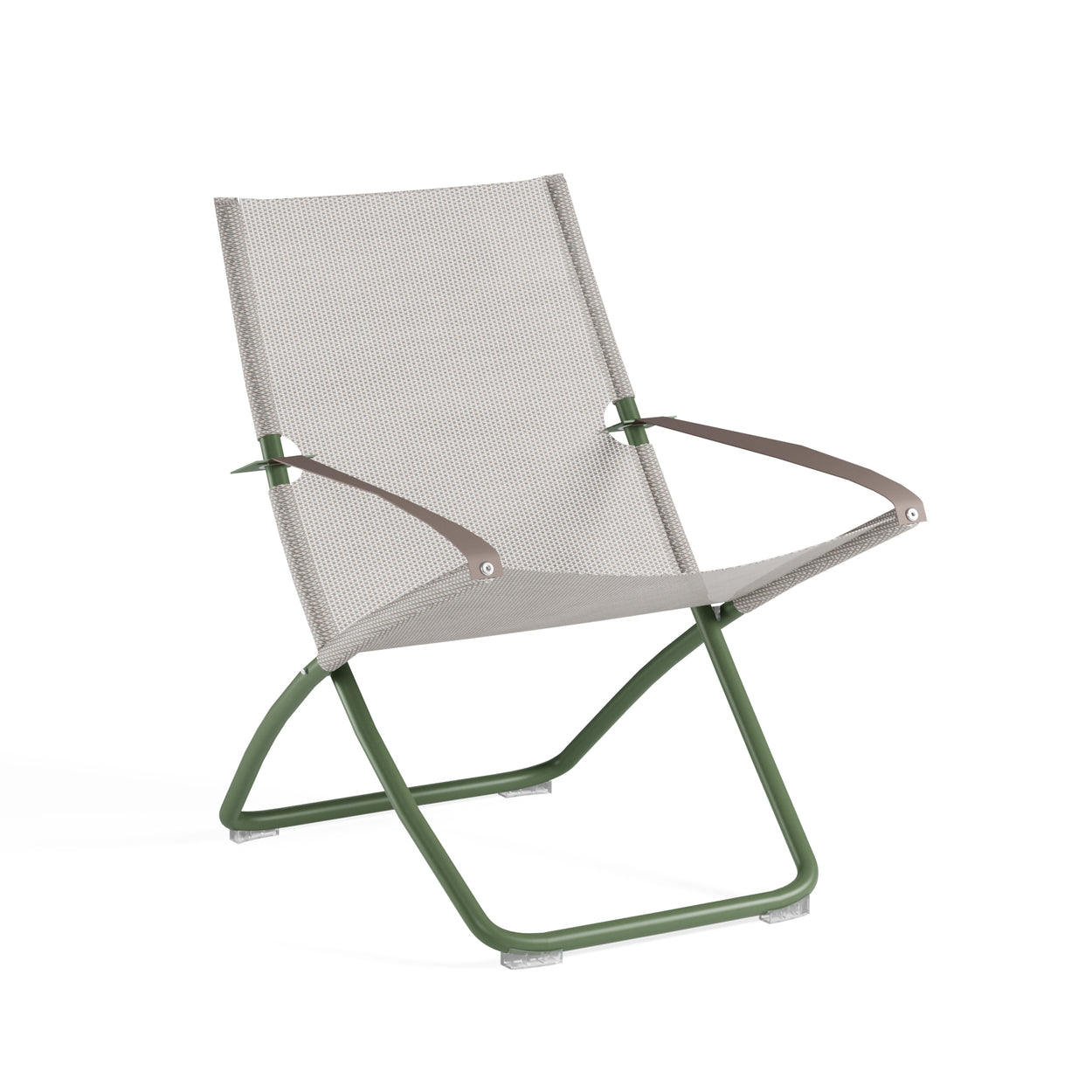 Set Snooze loungestoel + footstool - Military Green