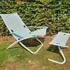 Snooze loungestoel met foot stool - Mint