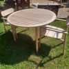 Set Sam dining table Ø120cm en 2x Freya stoel