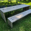 Set Forestry Table + Forestry Bench + Star Armchair 4x