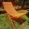 Bahama Deck chair - Rood/geel