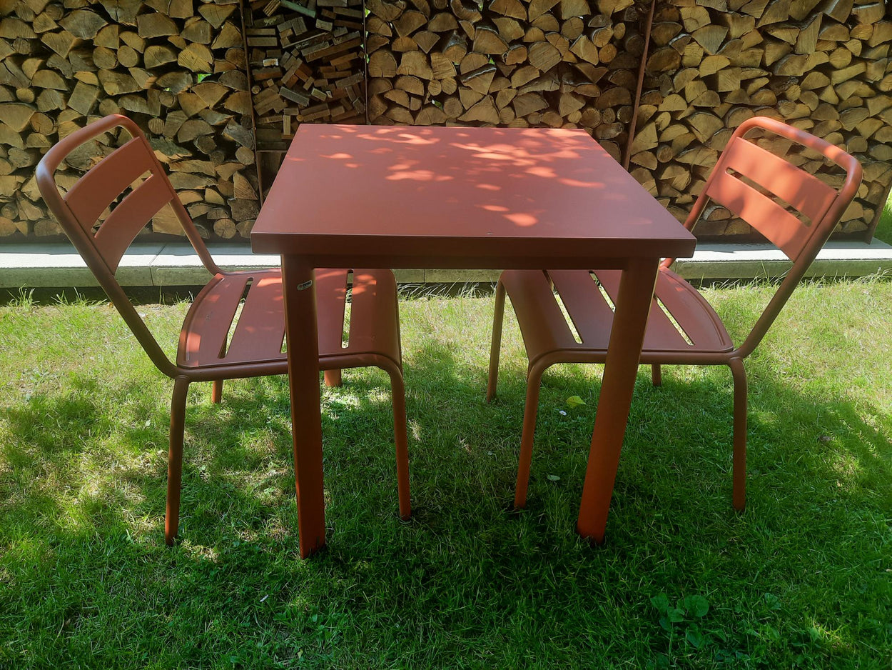 Set Star tafel 70x70 en Star chair x2