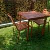 Set Star tafel 70x70 en Star chair x2