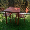 Set Star tafel 70x70 en Star chair x2