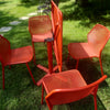 Set Darwin tafel 80x80 en Darwin chair x4