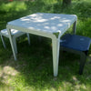 Set Bended table 90x90 & 2x bended kruk