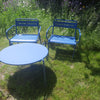 Set Star Lounge stoelen x2 en Rio R50 Ø80 cm Coffee Table