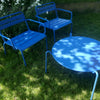 Set Star Lounge stoelen x2 en Rio R50 Ø80 cm Coffee Table