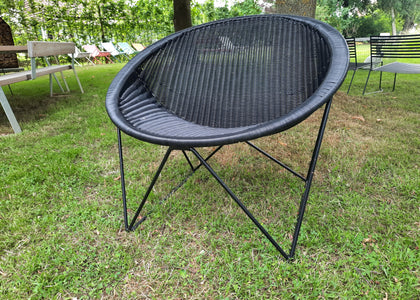 C317 loungechair outdoor - Black