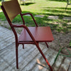 Flip-up-chair