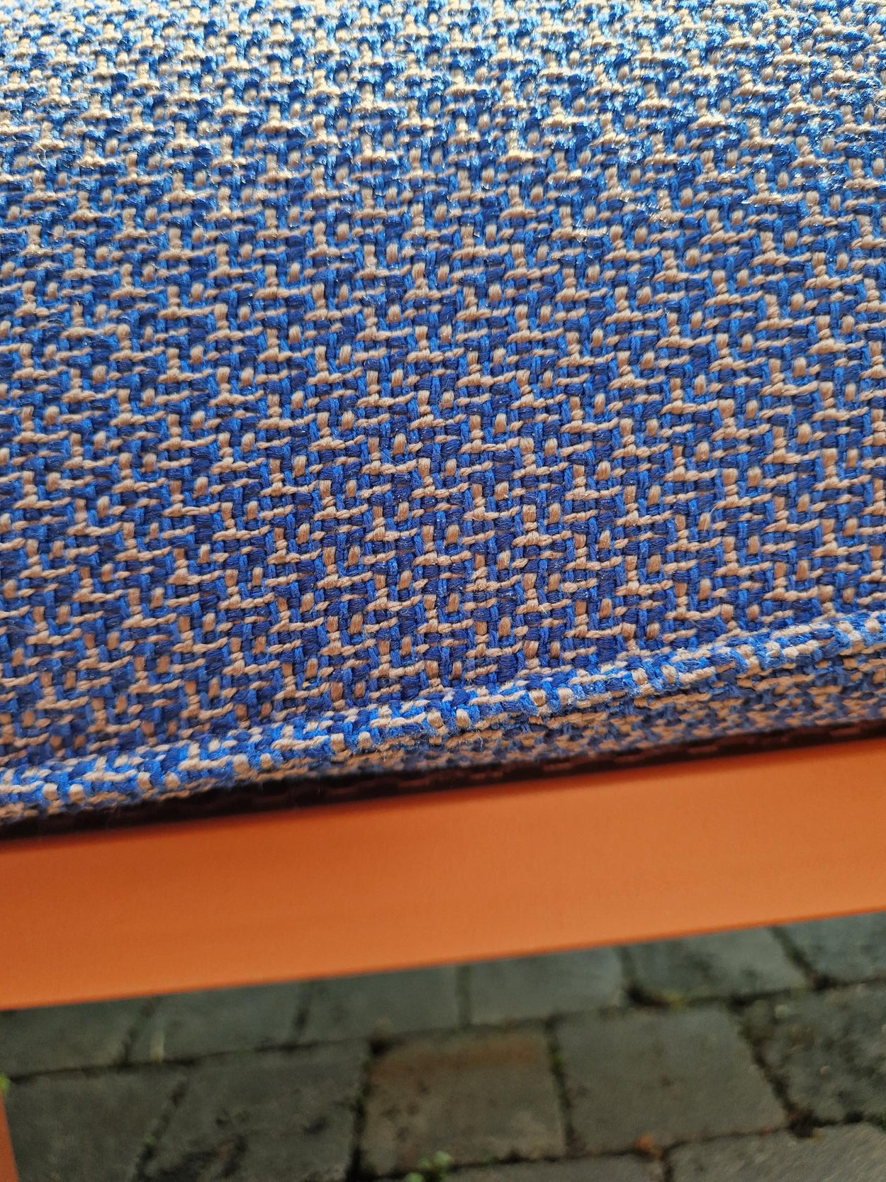 Set Cabla RVS - 3-seater sofa with daybed + 2 Coffee tables - Maple red