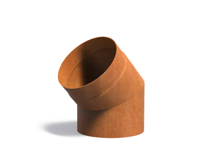 Bocht 45° 200mm - 2 Kleuren