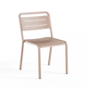 Set Urban Aluminium tafel 120x80 + 4x Urban chair - Magnolia pink