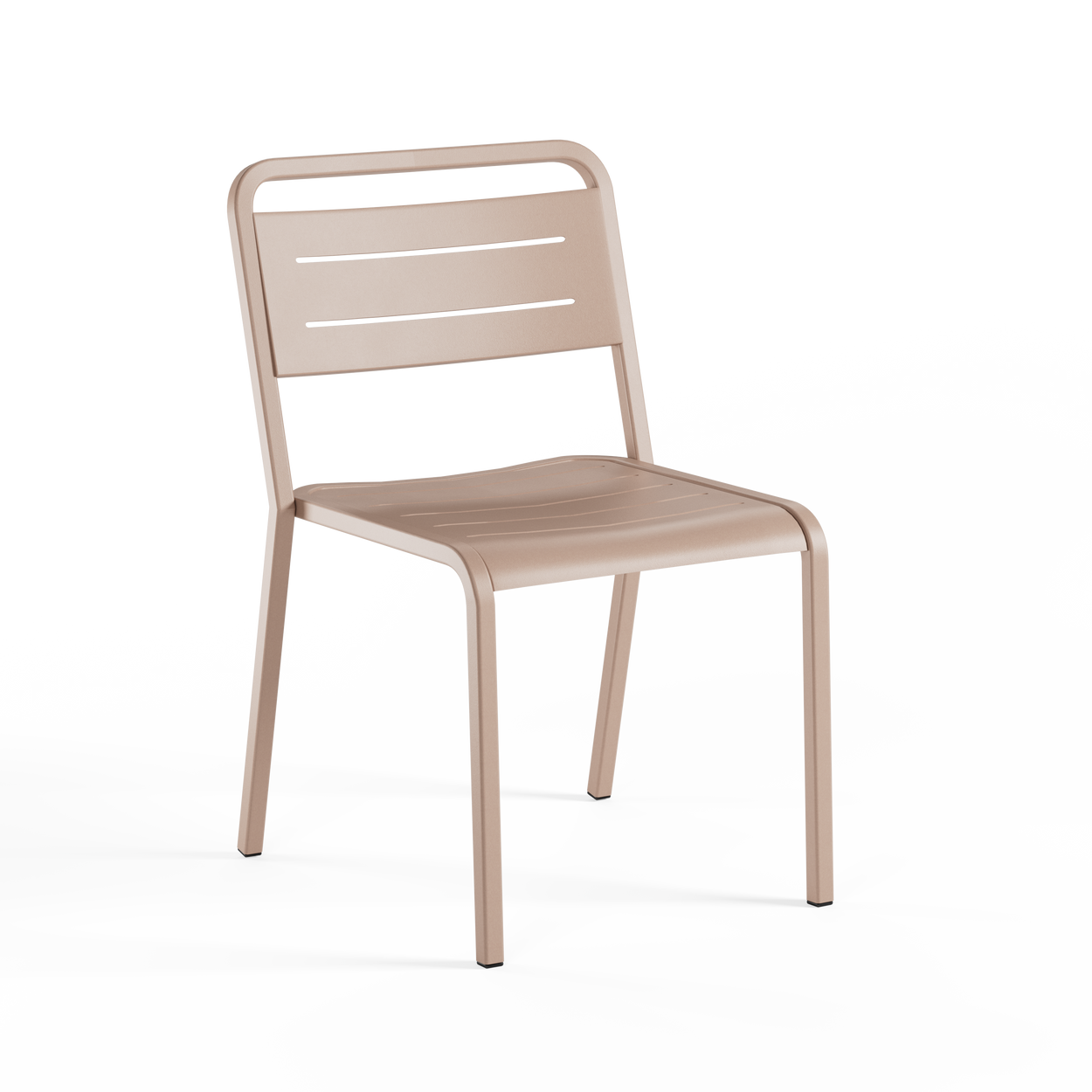 Set Urban Aluminium tafel 120x80 + 4x Urban chair - Magnolia pink